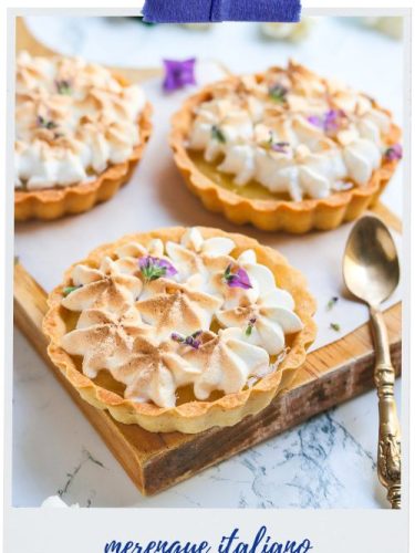 cómo hacer merengue italiano.