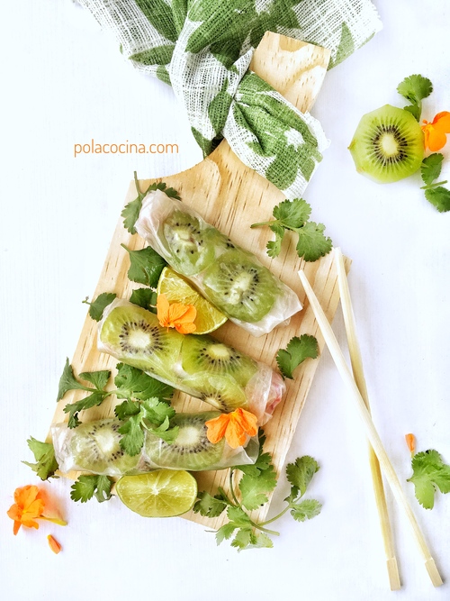 Receta de ceviche de camarón con kiwi