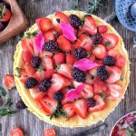 Cómo preparar pay de queso con fresas