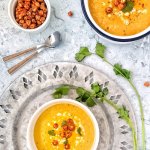 Receta de crema vegana de zanahorias estilo árabe