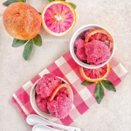 Cómo hacer helado de naranja vegano casero