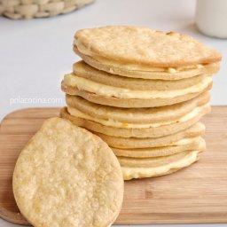 Cómo hacer galletas rellenas de limón con queso crema
