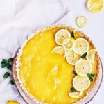 Cómo hacer postre sin mantequilla pay de limón sin lácteos