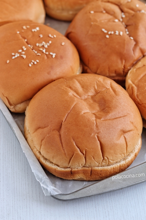 Cómo hacer pan de hamburguesa o bollos caseros