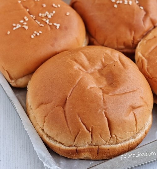 Cómo hacer pan para hamburguesa o bollos