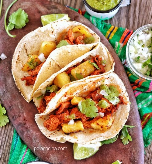 Tacos al pastor receta