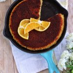 Pan de naranja en la estufa sin horno