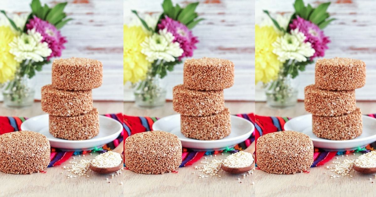 Alegrías de amaranto y chocolate receta