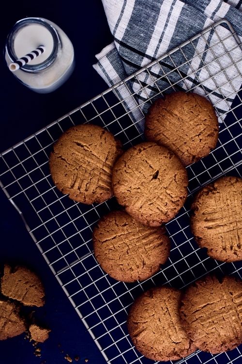 Galletas de crema de cacahuate clásicas receta fácil