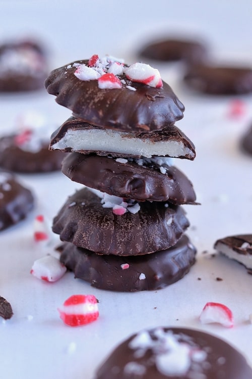 Cómo hacer chocolates rellenos de menta