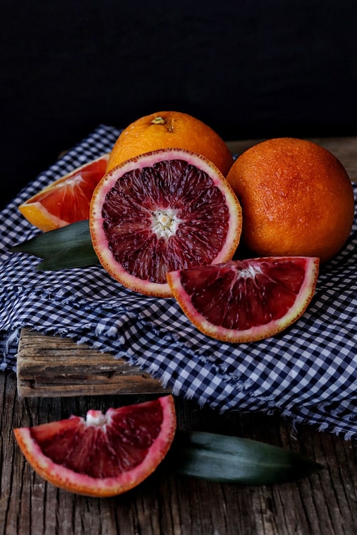 Naranjas sanguinas o sanguíneas recetas y propiedades
