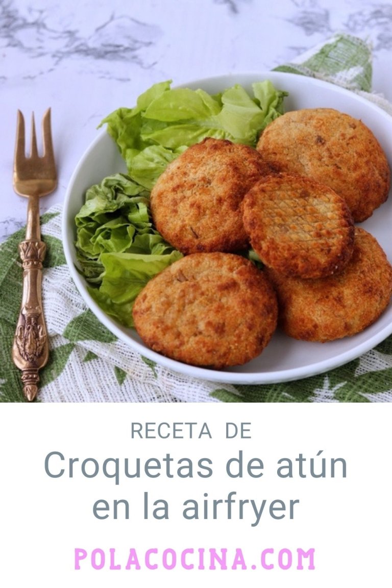 Croquetas de atún en la airfryer o freidora de aire receta