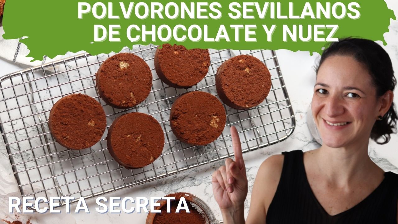 Receta De Polvorones Sevillanos De Chocolate Y Nuez 3247